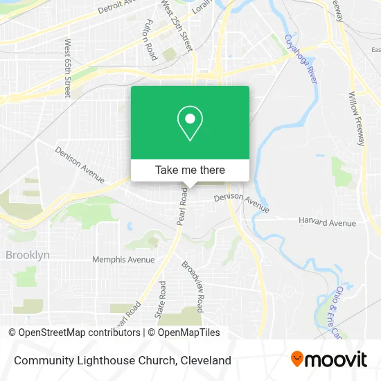 Community Lighthouse Church map