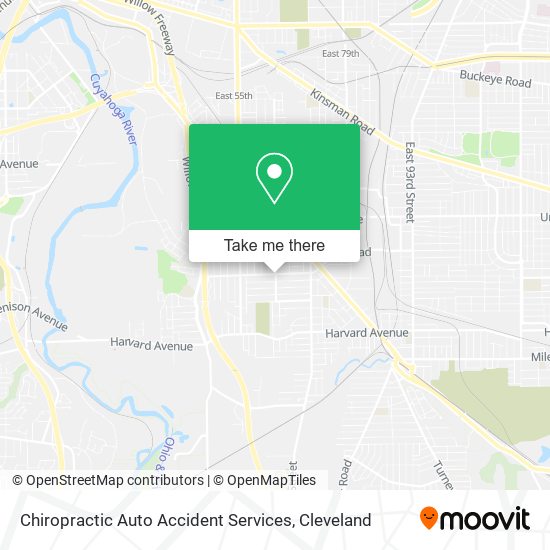 Chiropractic Auto Accident Services map