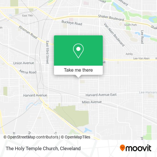 Mapa de The Holy Temple Church