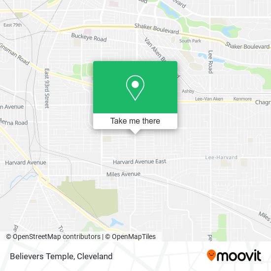Mapa de Believers Temple