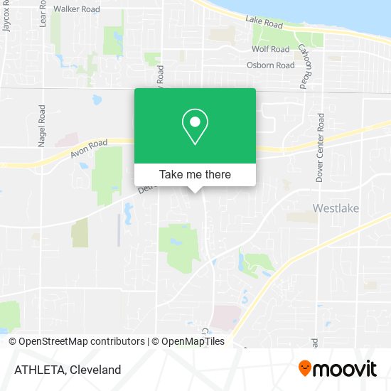 ATHLETA map