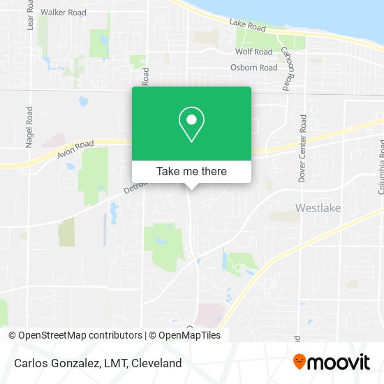 Carlos Gonzalez, LMT map