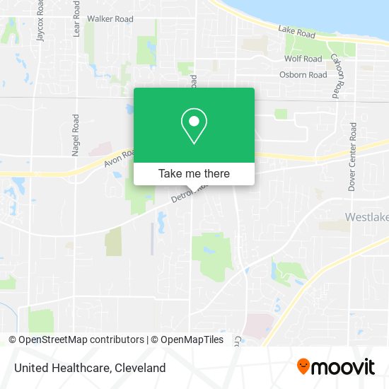 Mapa de United Healthcare