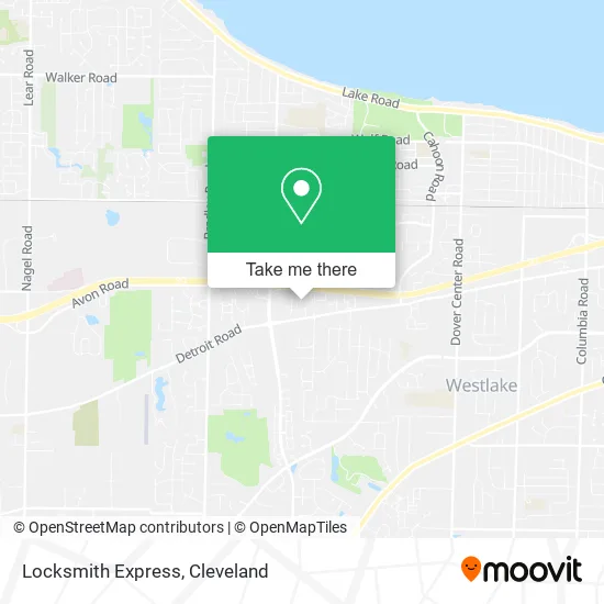Locksmith Express map