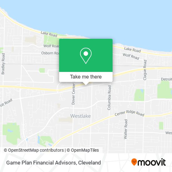 Game Plan Financial Advisors map