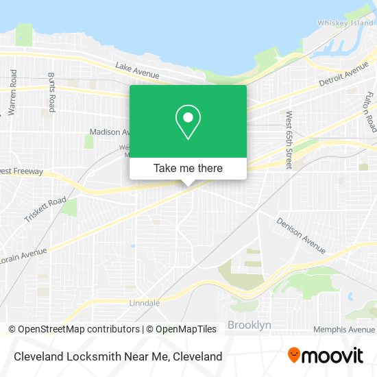 Cleveland Locksmith Near Me map