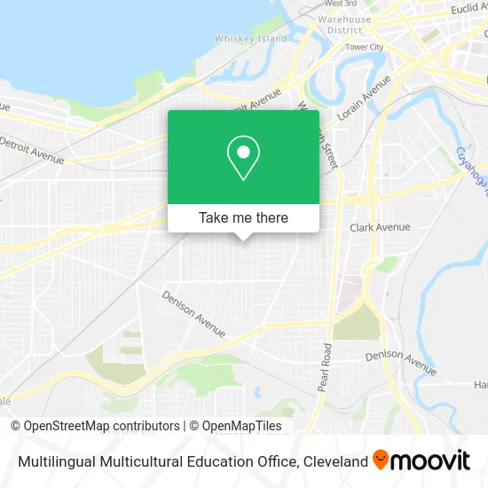 Multilingual Multicultural Education Office map