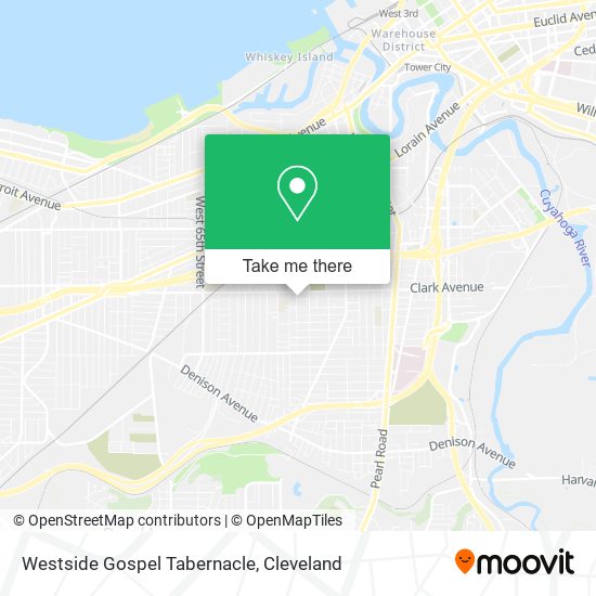 Westside Gospel Tabernacle map