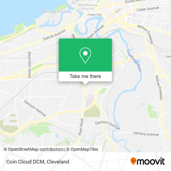 Mapa de Coin Cloud DCM