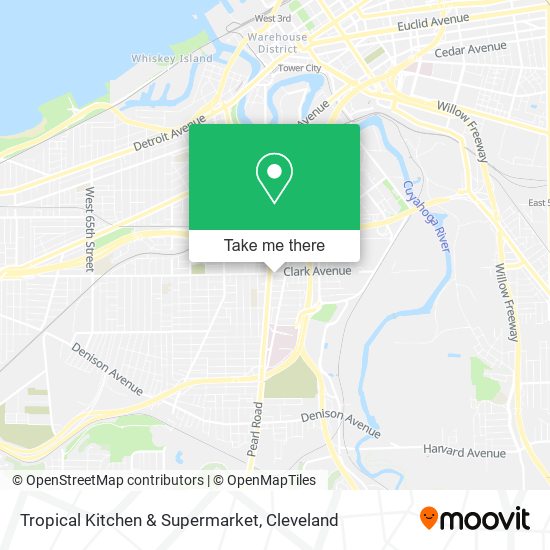 Mapa de Tropical Kitchen & Supermarket