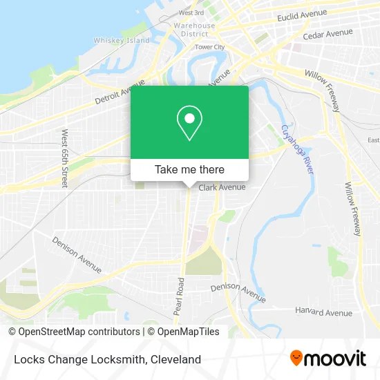 Locks Change Locksmith map