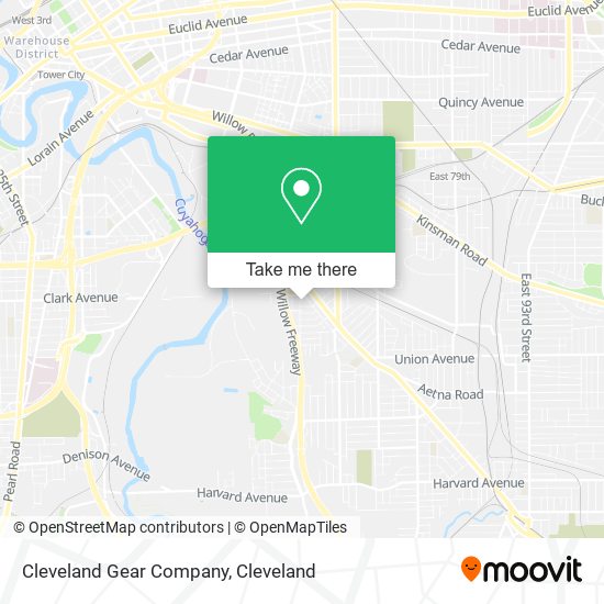 Cleveland Gear Company map