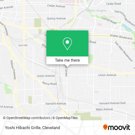 Yoshi Hibachi Grille map