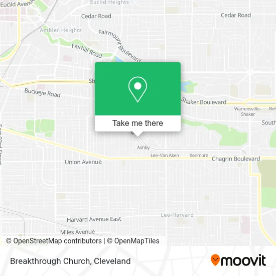 Breakthrough Church map