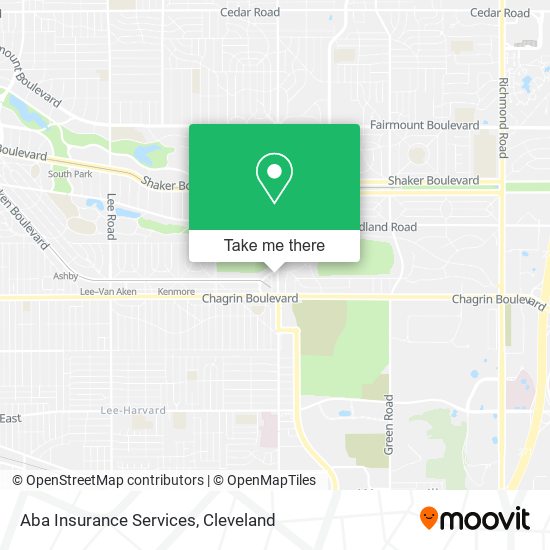 Mapa de Aba Insurance Services
