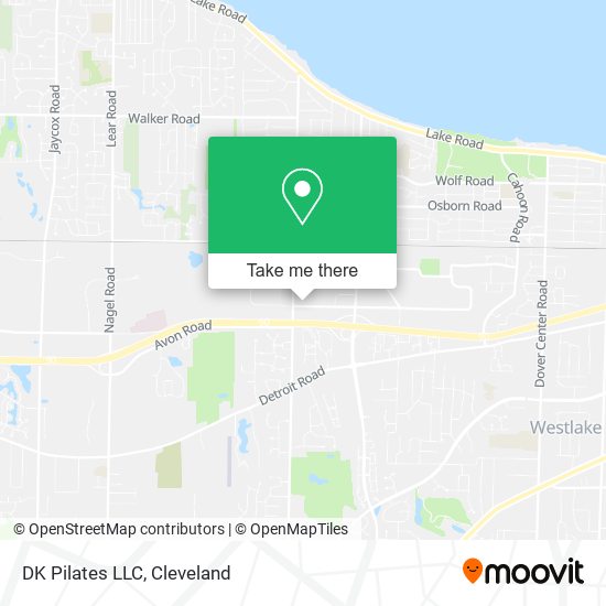 Mapa de DK Pilates LLC