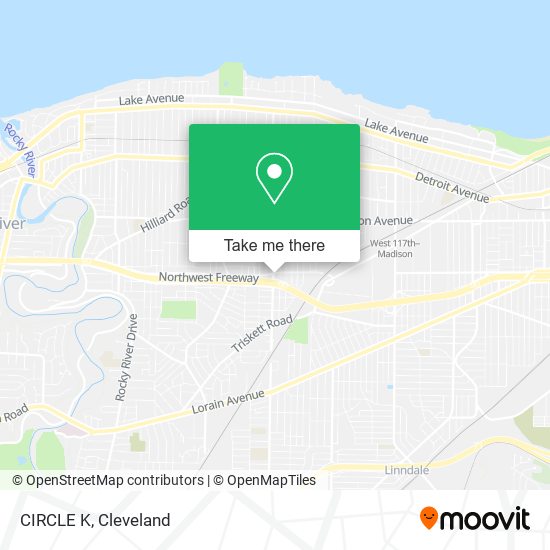 CIRCLE K map