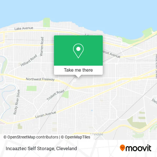 Incaaztec Self Storage map