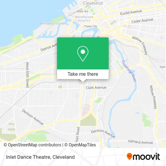 Inlet Dance Theatre map