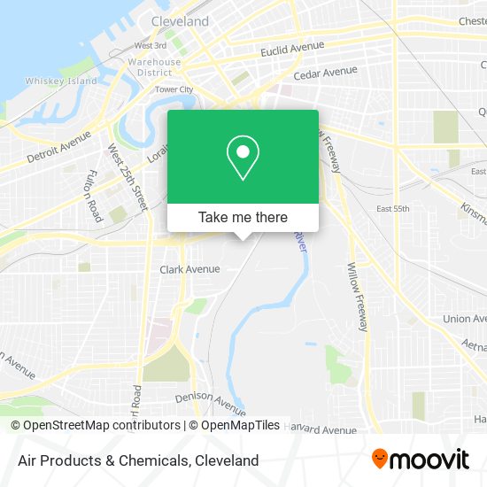 Air Products & Chemicals map