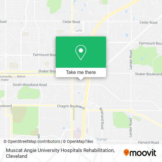 Muscat Angie University Hospitals Rehabilitation map