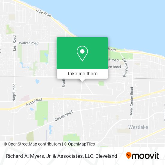 Mapa de Richard A. Myers, Jr. & Associates, LLC