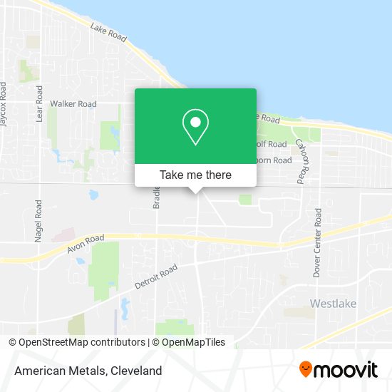 Mapa de American Metals