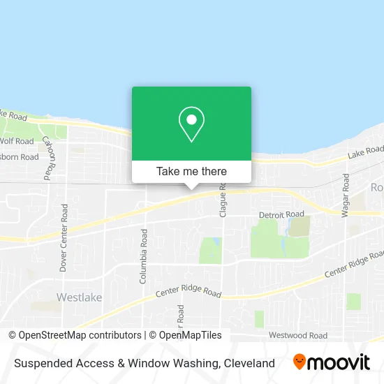 Suspended Access & Window Washing map