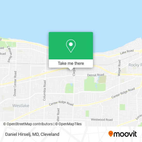 Daniel Hirselj, MD map