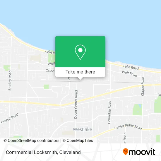 Commercial Locksmith map