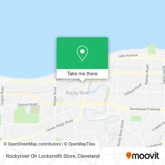 Rockyriver Oh Locksmith Store map