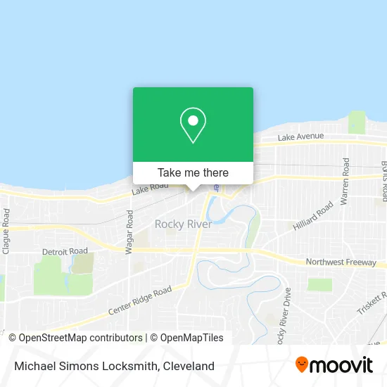 Michael Simons Locksmith map