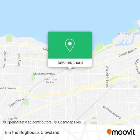 Inn the Doghouse map