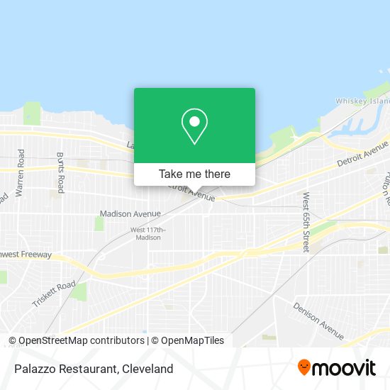 Palazzo Restaurant map