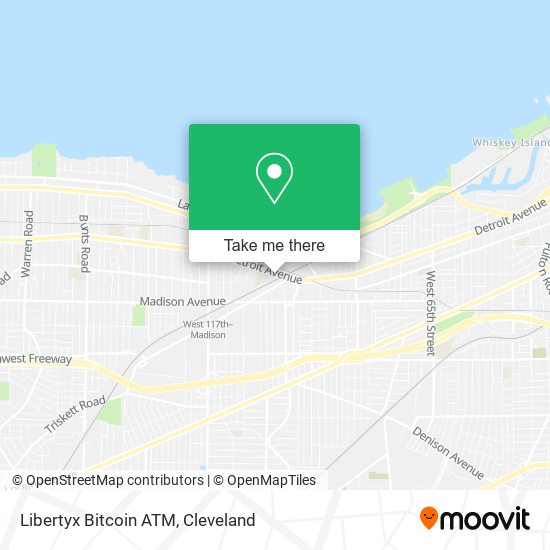 Libertyx Bitcoin ATM map