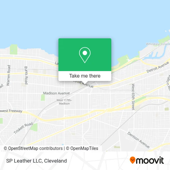 SP Leather LLC map
