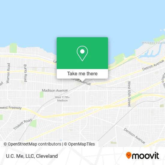 U.C. Me, LLC map