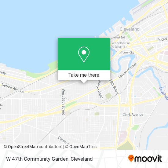 Mapa de W 47th Community Garden