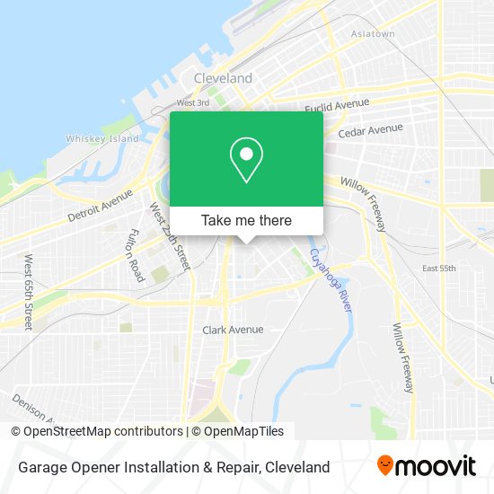 Garage Opener Installation & Repair map