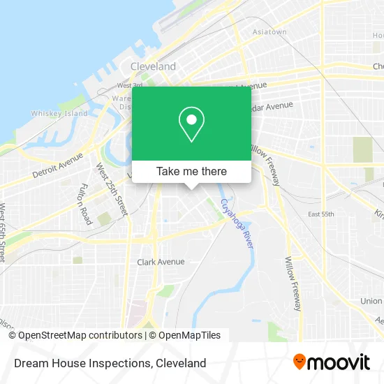 Dream House Inspections map
