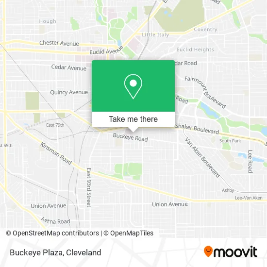 Buckeye Plaza map