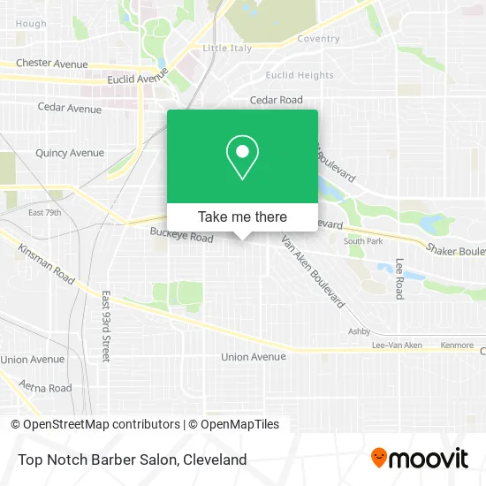 Top Notch Barber Salon map