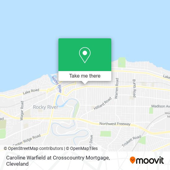 Mapa de Caroline Warfield at Crosscountry Mortgage