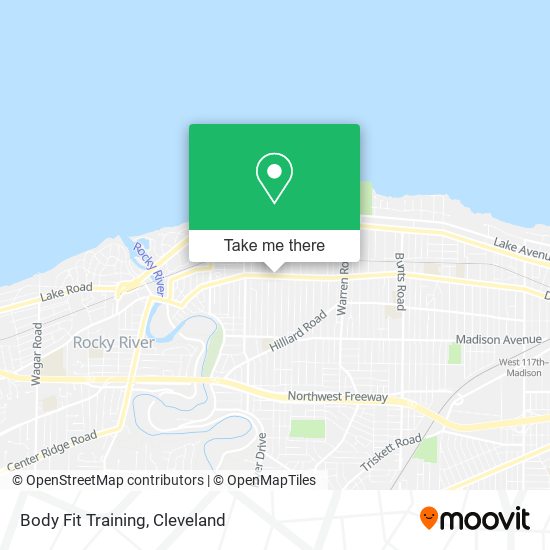 Mapa de Body Fit Training
