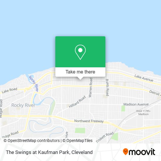 Mapa de The Swings at Kaufman Park