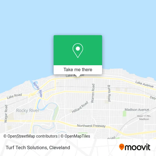 Turf Tech Solutions map