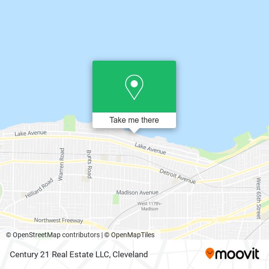 Century 21 Real Estate LLC map