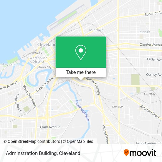 Mapa de Adminstration Building