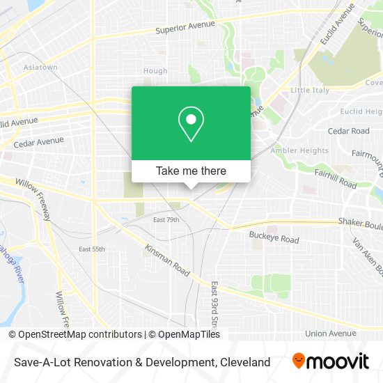 Save-A-Lot Renovation & Development map