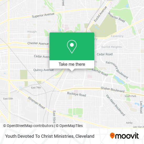 Youth Devoted To Christ Ministries map